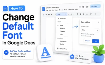 How to Change the Default Font in Google Docs